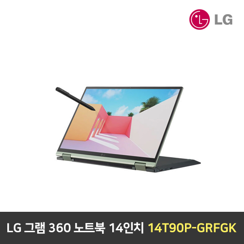 LG 그램 360 노트북 14인치 14T90P-GRFGK