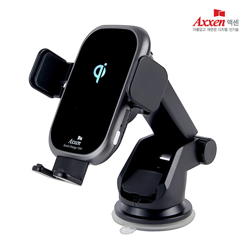 엑센 C600 FOD센서 고속 무선충전거치대(15W)