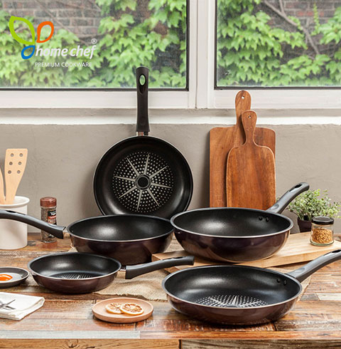[홈셰프]포가드 후라이팬5종세트(20cm후, 26cm후, 28cm후, 26cm궁, 28cm궁)