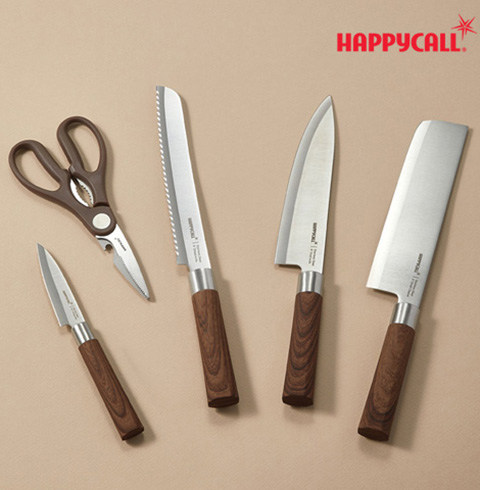 [해피콜] 우디크 칼,가위 5종 세트