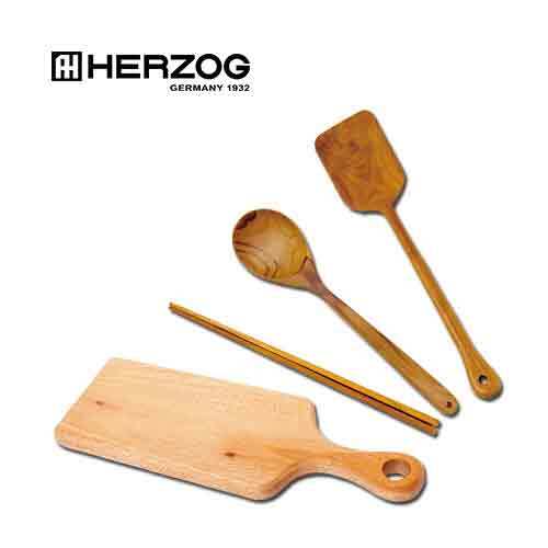 독일 헤르조그 (HERZOG) 원목 조리도구 4종세트