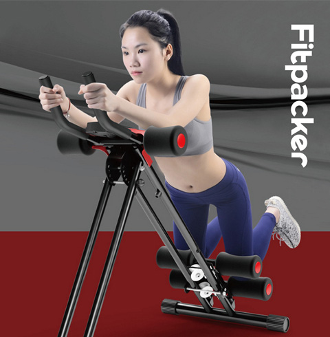 피트팩커 국내최초 신개념 접이식 복근 단련기