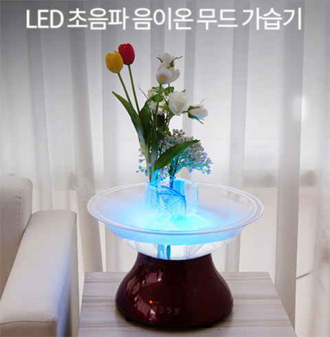 루미나 LED 초음파 이온 무드등 가습기