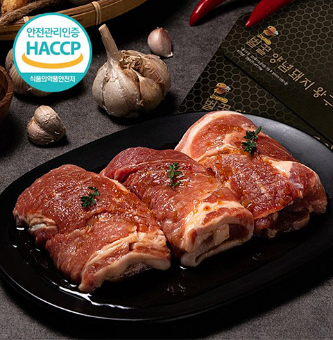 단짠단짠 밥도둑! 벌꿀 양념돼지 왕구이 400g 1+1