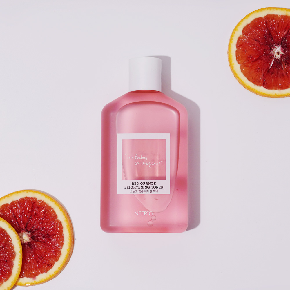 [니얼지] 오늘도 맑음 비타민 토너 (레드오렌지 브라이트닝 비타민 미백 생기 토너 250ml)