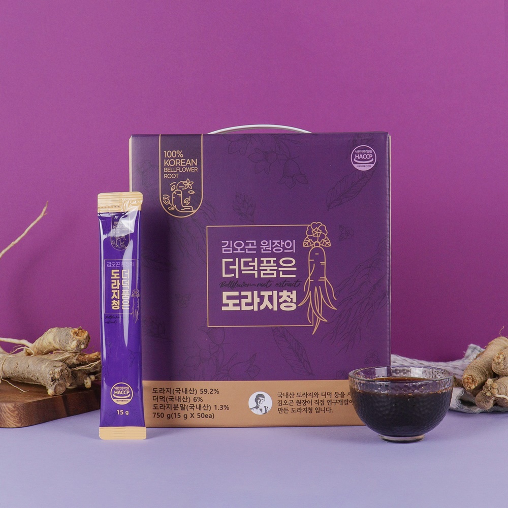 김오곤원장의 더덕품은 도라지청 15g X 50ea