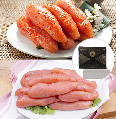 청아굿푸드 명란+백명란 세트