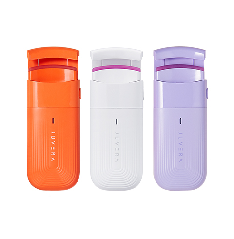 쥬베라 속눈썹 고데기 온열 뷰러 화이트, 탄젤로, 퍼플