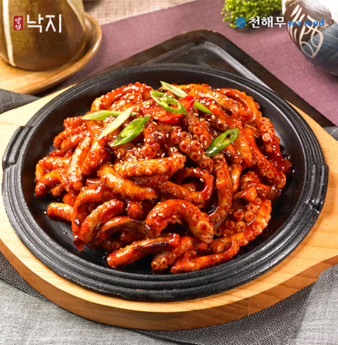 천해무 양념낙지 400g 3팩 (총6인분)