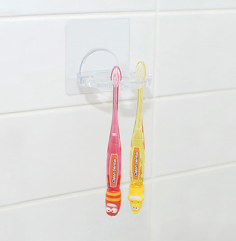 월플레어 재접착 칫솔걸이 PS-DBR