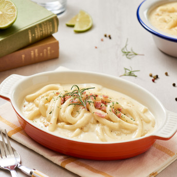 떠뽀퀸 즉석조리 캠핑 밀키트 까르보나라 크림떡볶이 2인