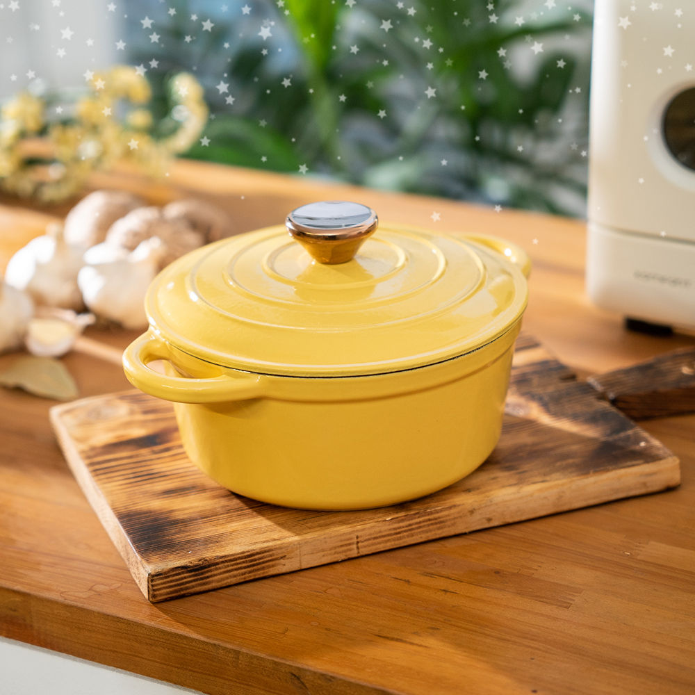 아비스 라르떼 IH 펄(Pearl) 무쇠 주물냄비 20cm