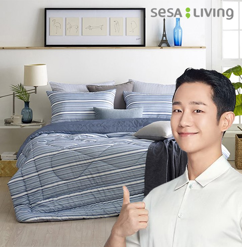 [세사리빙] 알러지케어 극세사 이불 에디트 (Q)