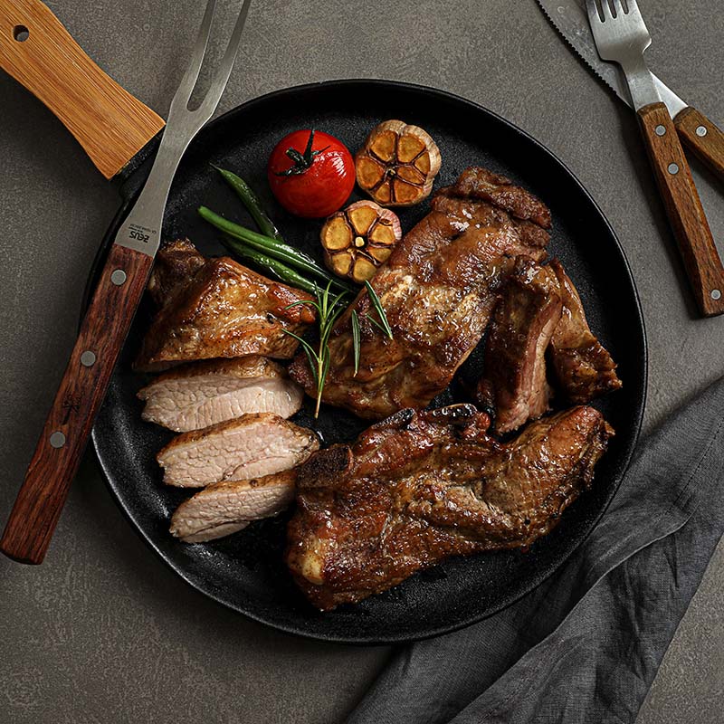 참나무 훈제 갈비 바베큐 1kg / 2kg 