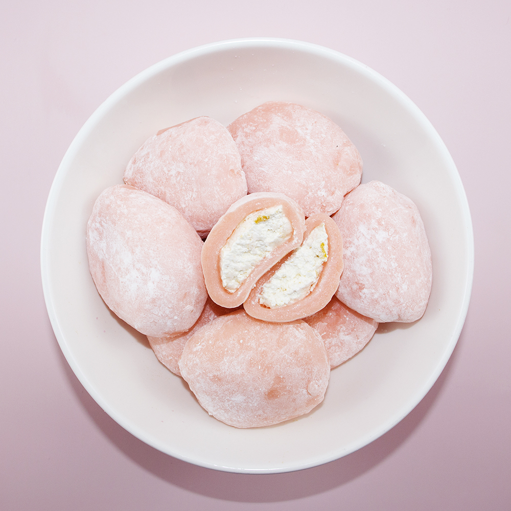 [소부당] 복떵이떡 9개입 (복숭아 생크림치즈떡) [원산지:국산]