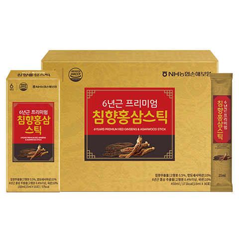 6년근 프리미엄 침향홍삼스틱(쇼핑백포함)