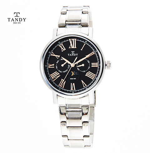 탠디 썬앤문 남성 메탈시계 T-1511M BK