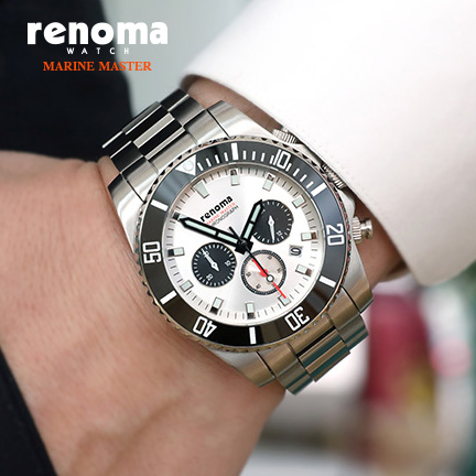 레노마 마린마스터 RE-2001 남성 시계 5종 선택