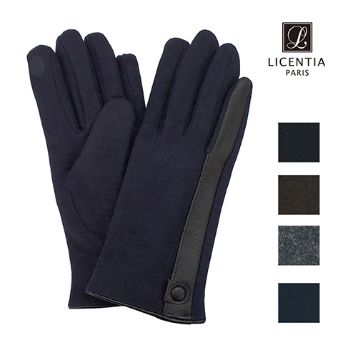 리센시아 스마트터치 여성용 모장갑Icmw_204 차콜