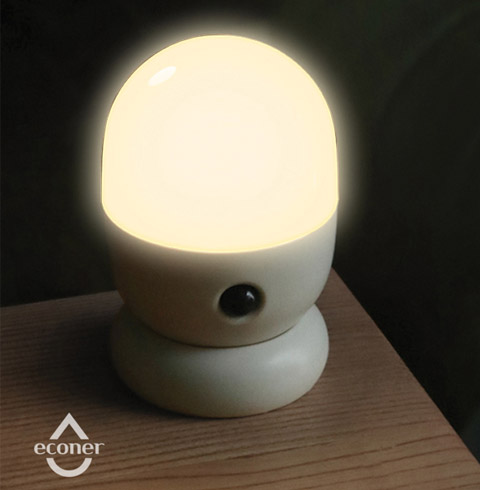 에코너-LA02 LED 캡슐 센서등