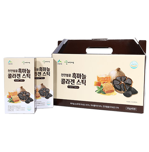 산림조합 천연벌꿀 흑마늘 콜라겐 스틱