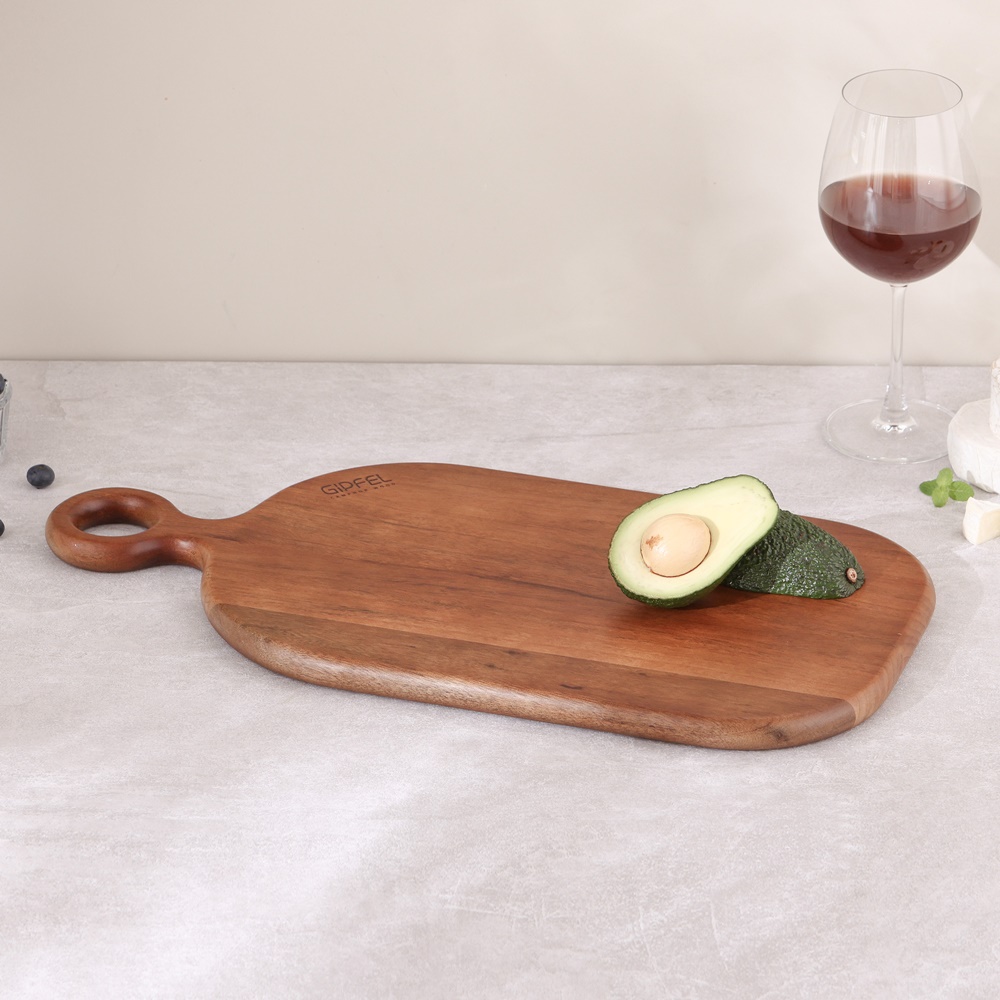 [기펠] 루나 플레이팅  캄포 항균 도마(52cm) LuNa