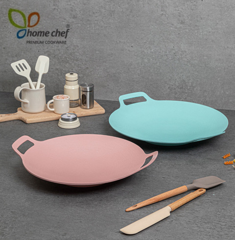 [홈셰프]파르페 IH 칼라 그리들2종깊은형(34+38)