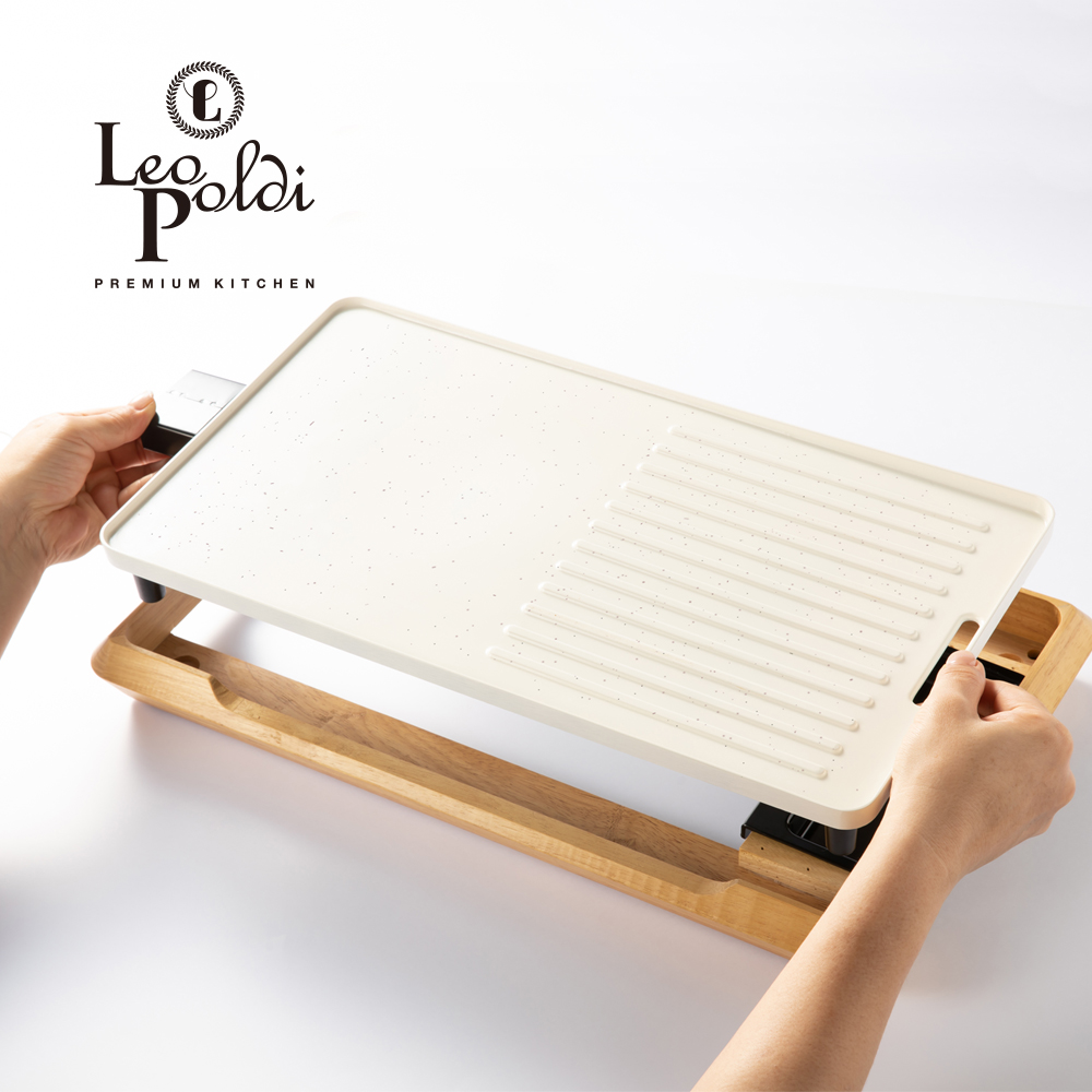 [레오폴디] 펠리즈 화이트 그릴 / VMK-2305GLQ