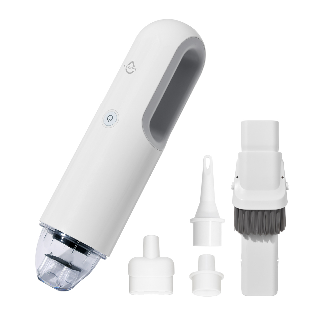 [에코너] T5 핸디형 무선 진공청소기 & 에어펌프 2in1(블랙,화이트 색상택일)