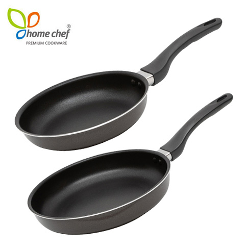 [홈셰프] IH블랙 인덕션 후라이팬2종세트(IH블랙  후라이팬20cm, 후라이팬26cm)