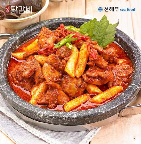 [천해무] 양념닭갈비 500g*3팩 (6인분)