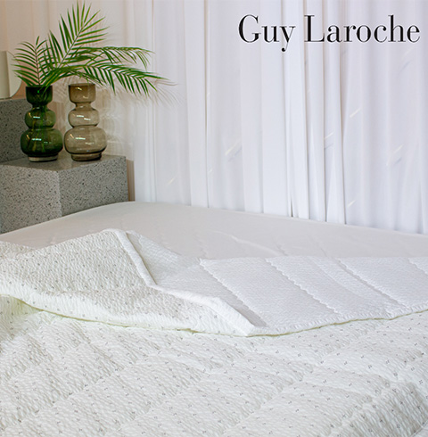 [Guy Laroche] 크림 시어서커 이불단품 S