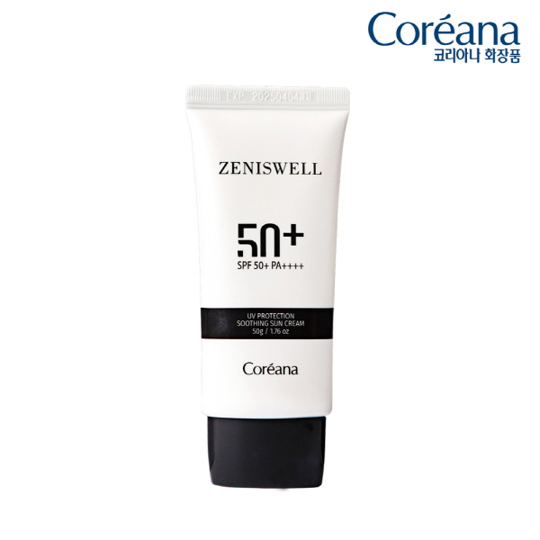[코리아나] 제니스웰 UV 프로텍션 수딩 선크림 SPF50+ PA++++(50g)