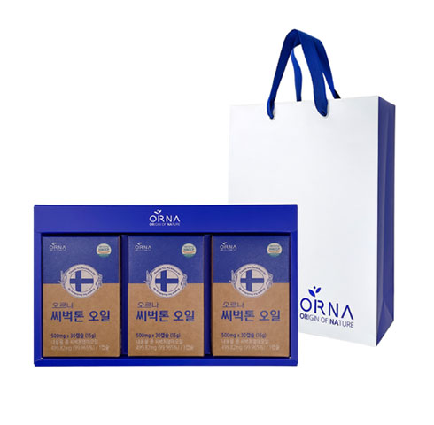 홈쇼핑HIT상품 [오르나] 씨벅톤 오일 500mg x 90정(3개월분)