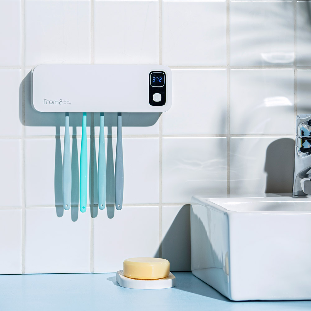 프롬비 FB161바람건조 가정용 UV 무선 칫솔살균기