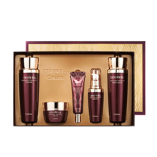 [코리아나] 제니스웰 콜라겐 앱솔루트 기초 5종세트
