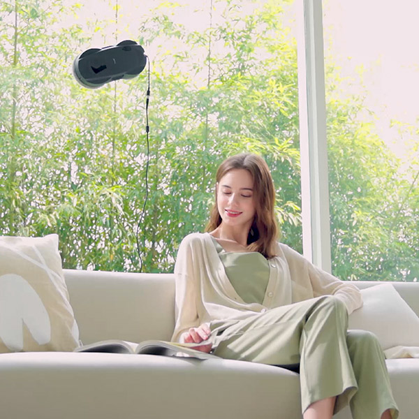 프롬비 자동센서 듀얼스핀 창문로봇청소기 S116