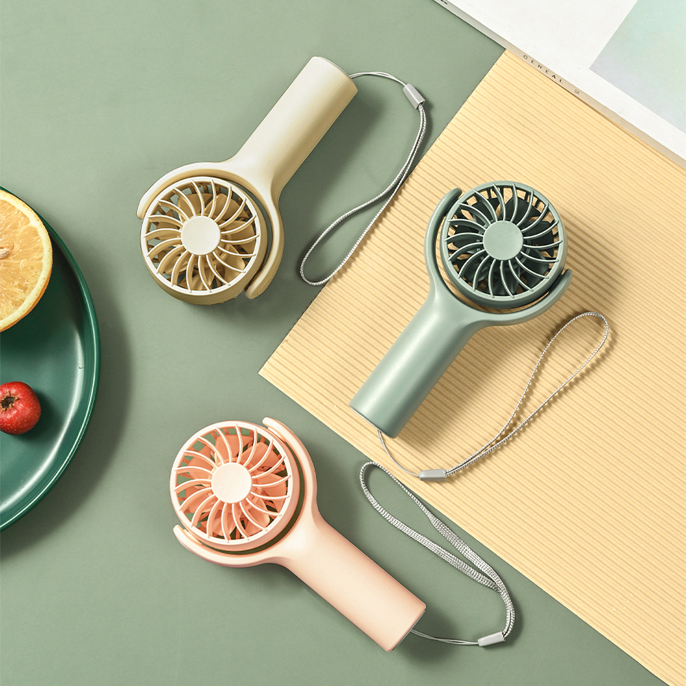 [엑스트라] 블루스톰 F15 스윙헤드 초경량 휴대용 핸디선풍기(핑크,베이지,민트그레이 택일)