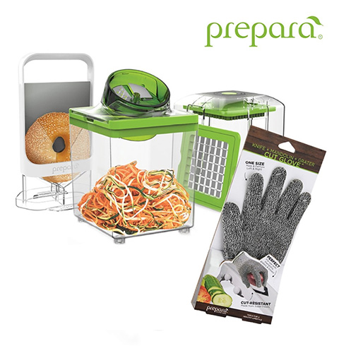 [프리파라] 메트로폴리탄 외식조리도구 3종 세트 + 메트로폴리탄 주방용 안전 장갑