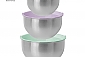 랑펠로 밀폐 뚜껑 믹싱볼 3종