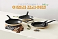 [콕스타] 아델라 인덕션 주물 후라이팬 4종 세트 KSC-ADIH068W
