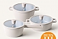 [카우프만] 데이지 인덕션  냄비 3종 세트(A형)